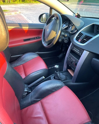 Peugeot 207 CC cena 14000 przebieg: 190663, rok produkcji 2007 z Gdańsk małe 29